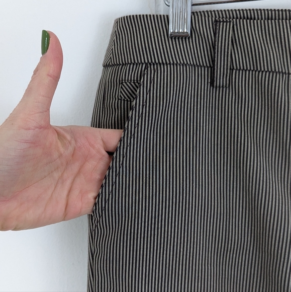 vintage 00's Sandro pinstripe trousers - Picture 4 of 10